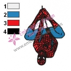 Spiderman Embroidery Design 11